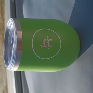 X™ 12oz dual wall stainless steel cup with plastic lid nu without tags